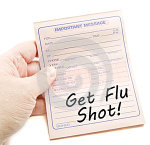Important Message Get Flu Shot