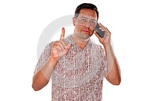 Important phone call