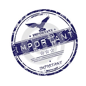 Important stamp