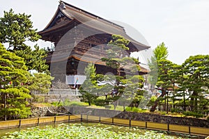 Important Zenkoji Temple, Nagano, JAPAN.
