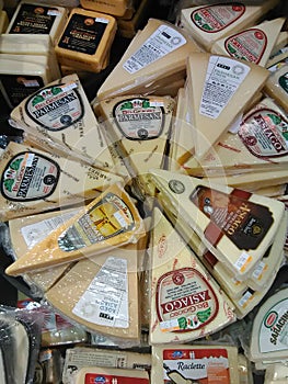 Imported cheese& x27;s