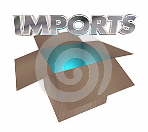 Imports Products Box Shipment International Production photo
