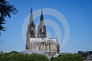 the imposing cologne cathedral photo
