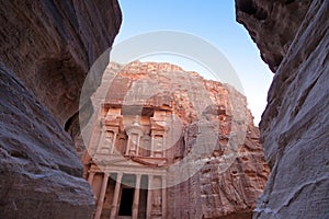 Imposing Monastery in Petra, Jordan