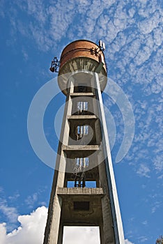 Imposing water tower