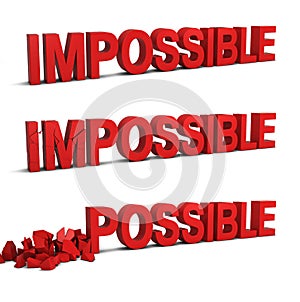 Impossible becomes possible