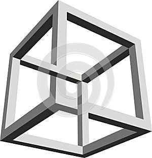 Impossible form of a cube