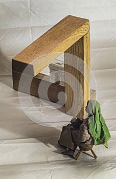 Impossible object / Penrose triangle Impossible object