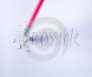 From impossible to the possible