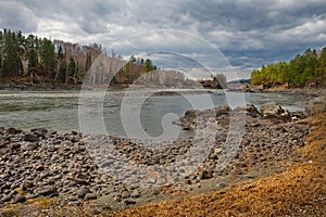 Impregnable Katun river