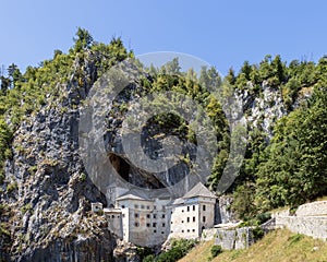 Impregnable medieval marvel of Predjama Castle Predjamski grad Postojna, Slovenia