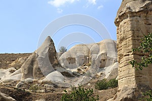 Impresive stones in Cappadokia