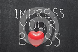 Impress your boss photo
