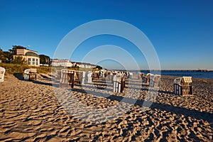 Impression of baltic town Seebad Bansin on Usedom