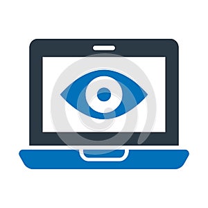 Impression, laptop Vector Icon which can easily modify or edit