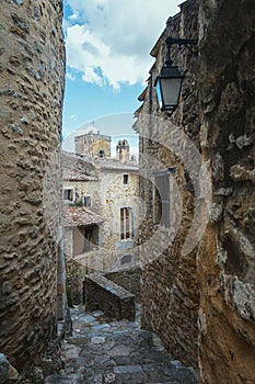 Impression of the village Saint Montan in the Ardeche region of photo