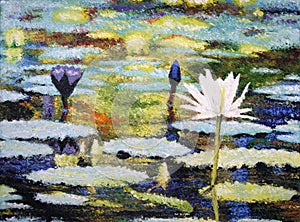 Impressionist Lilies