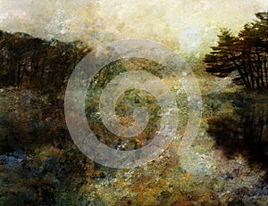 Impressionist Style Landscape