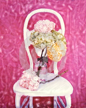 Impressionistic still life