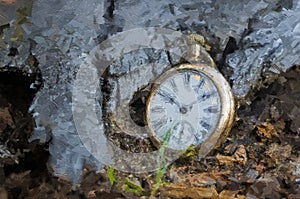 Impressionistic Style Artwork of the Relentless and Unstoppable Passage of Time