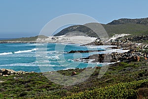 Impressions of the coast on the Cape of Good Hope, South Africa