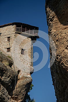 View on Part of the  Holy Monastery of Varlaam