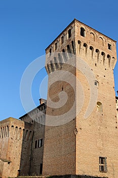 Impressive ancient fortress in Vignola