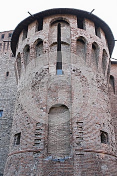Impressive ancient fortress in Vignola
