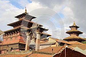 The impressive architecture of Patan Durbar Square