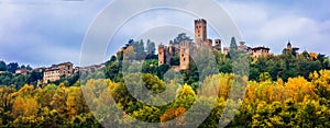 Medieval towns and castles of Italy - Castell` Arquato in Emilia- photo