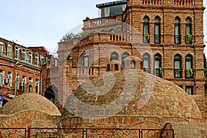 Impressive Dome Shaped Roof of the Tbilisi Historic Sulphur Baths, Old Tbilisi, Georgia