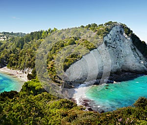 Impressive Island Coast, Limestone Cliffs