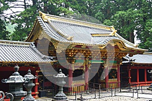 Impressive japanese temple