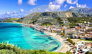 Impressive landscape of Crete island,Greece. photo