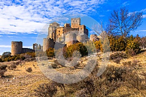Impressive Loarre Castle,Aragon,Spain. photo