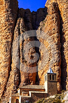 Impressive rocks - Mallos de Riglos photo