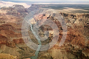 Impressive view over Grand Canyon