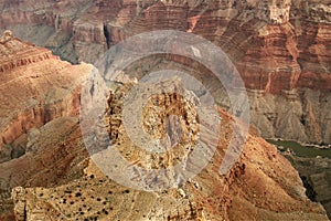 Impressive view over Grand Canyon