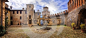 Medieval castles of Italy - Castello di Vigoleno, Piacenza provi photo