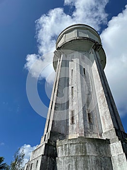 Impressive water tower in Nassau, The Bahamas