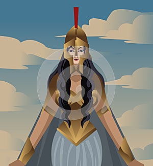 Athena minerva greek mythology goddess photo