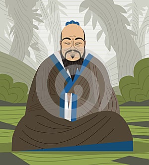 confucius ancient china philosopher thinker photo