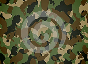 Militar Camouflage texture pattern design photo
