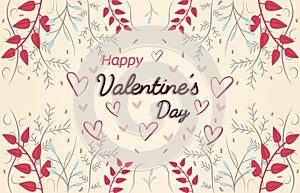 Amazing floral composition Valentine's Day