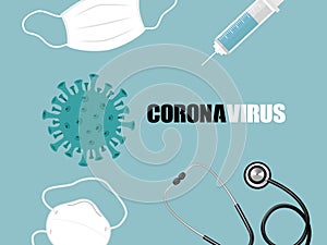 ImprimirCoronavirus alert with the dangerous contagious and dangerous virus