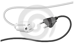 Improper Plug Extension Cable