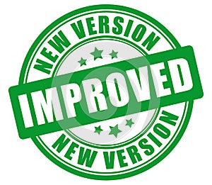 Improved new version vector sign photo