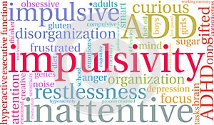 Impulsivity Word Cloud