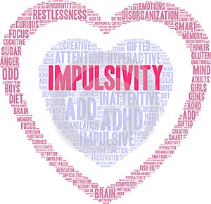 Impulsivity Word Cloud