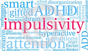 Impulsivity Word Cloud